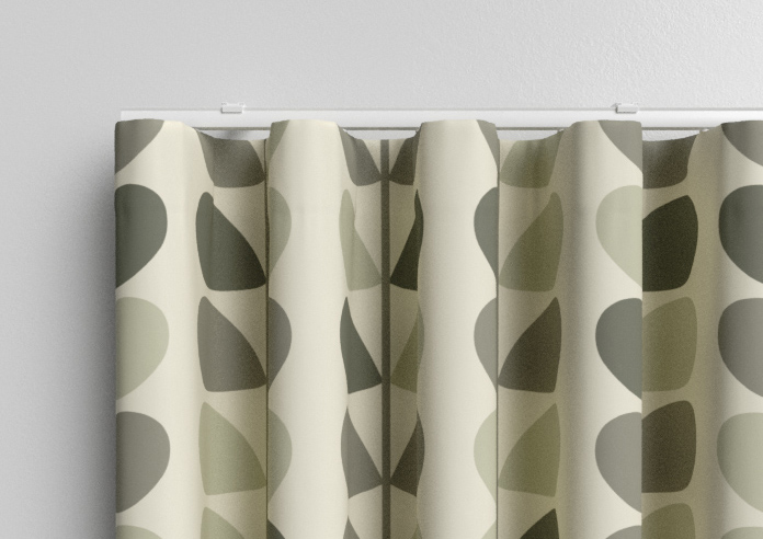 Orla Kiely Multi Stem, Warm Grey - Made to Measure Curtains - Image 13